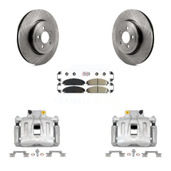 Transit Auto KC8-100217N Disc Brake Kit for 2012-2021 Chrysler 300, Dodge Challenger, Dodge Charger - Front product image