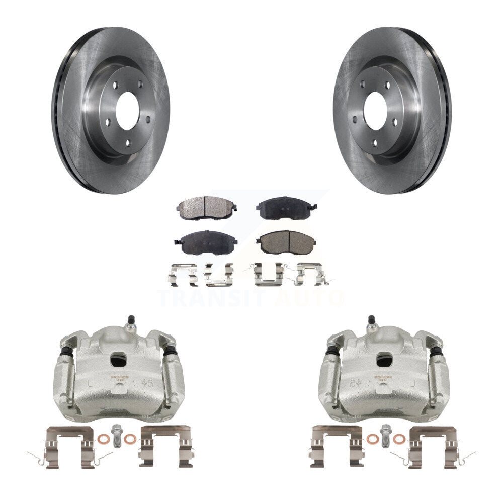 Transit Auto KC8-100217P Disc Brake Kit for 2007-2010 Nissan Altima - Front product image