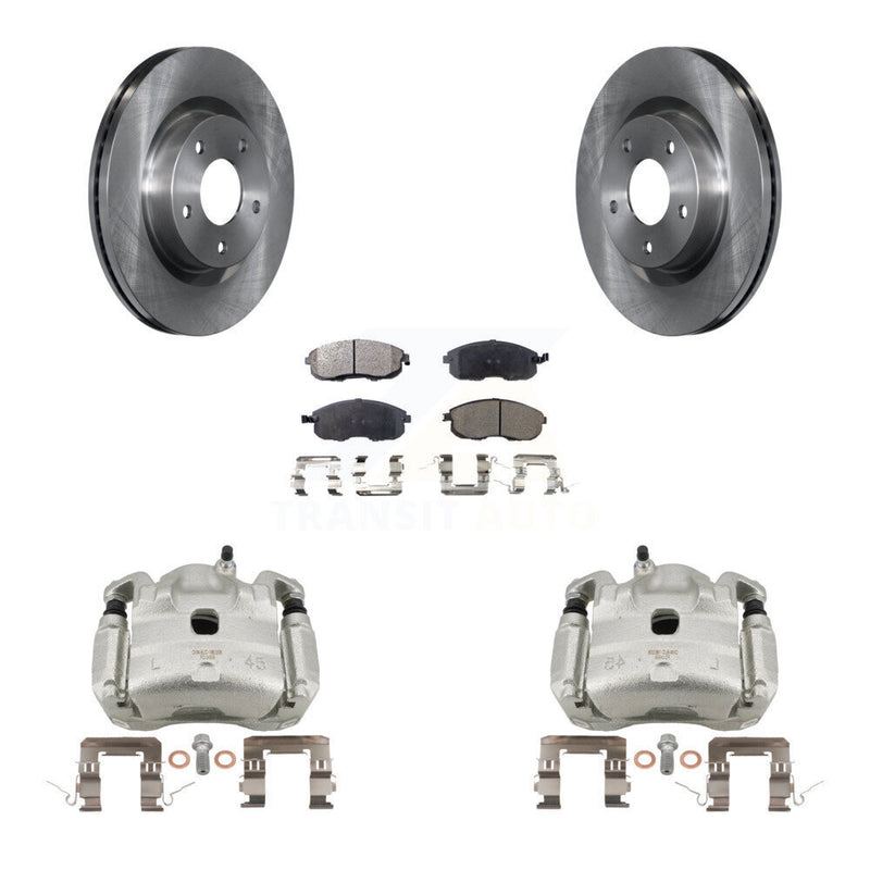 Transit Auto KC8-100217P Disc Brake Kit for 2007-2010 Nissan Altima - Front product image