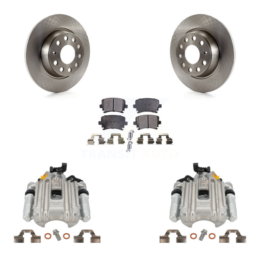 Transit Auto KC8-100217T Disc Brake Kit for 2005 Volkswagen Jetta - Rear product image