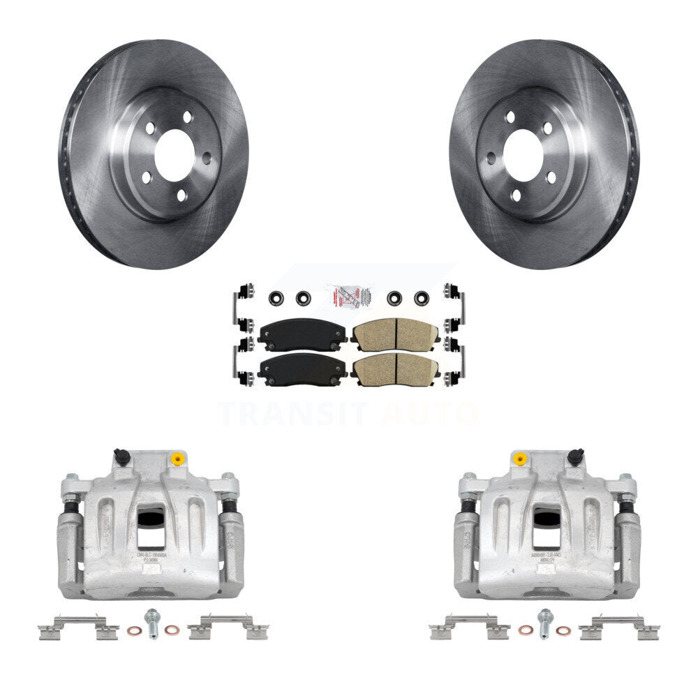 Transit Auto KC8-100218N Disc Brake Kit for 2012-2021 Chrysler 300, Dodge Charger, Dodge Challenger - Front product image