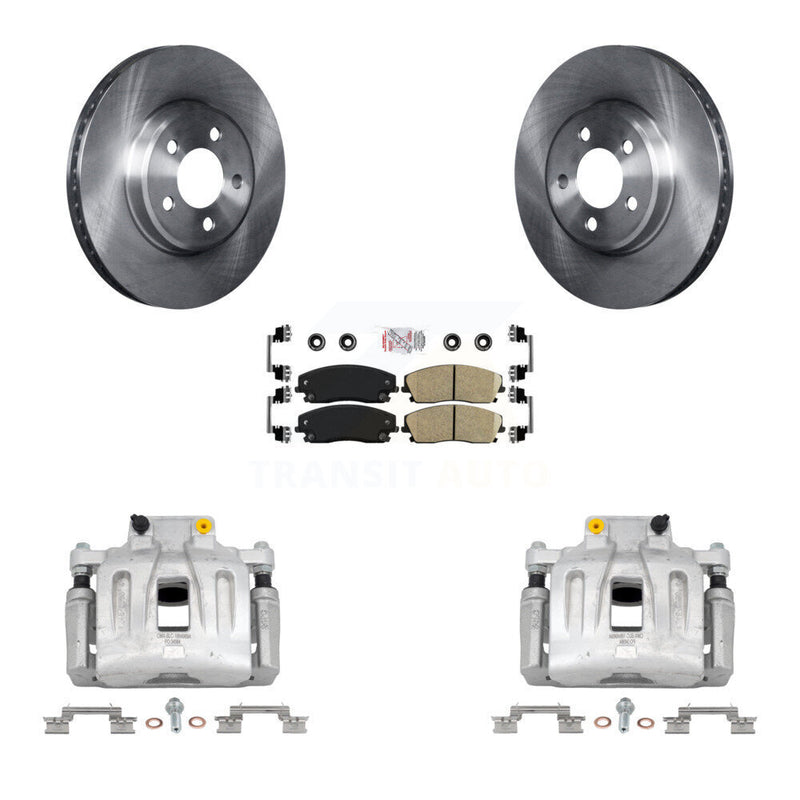 Transit Auto KC8-100218N Disc Brake Kit for 2012-2021 Chrysler 300, Dodge Charger, Dodge Challenger - Front product image