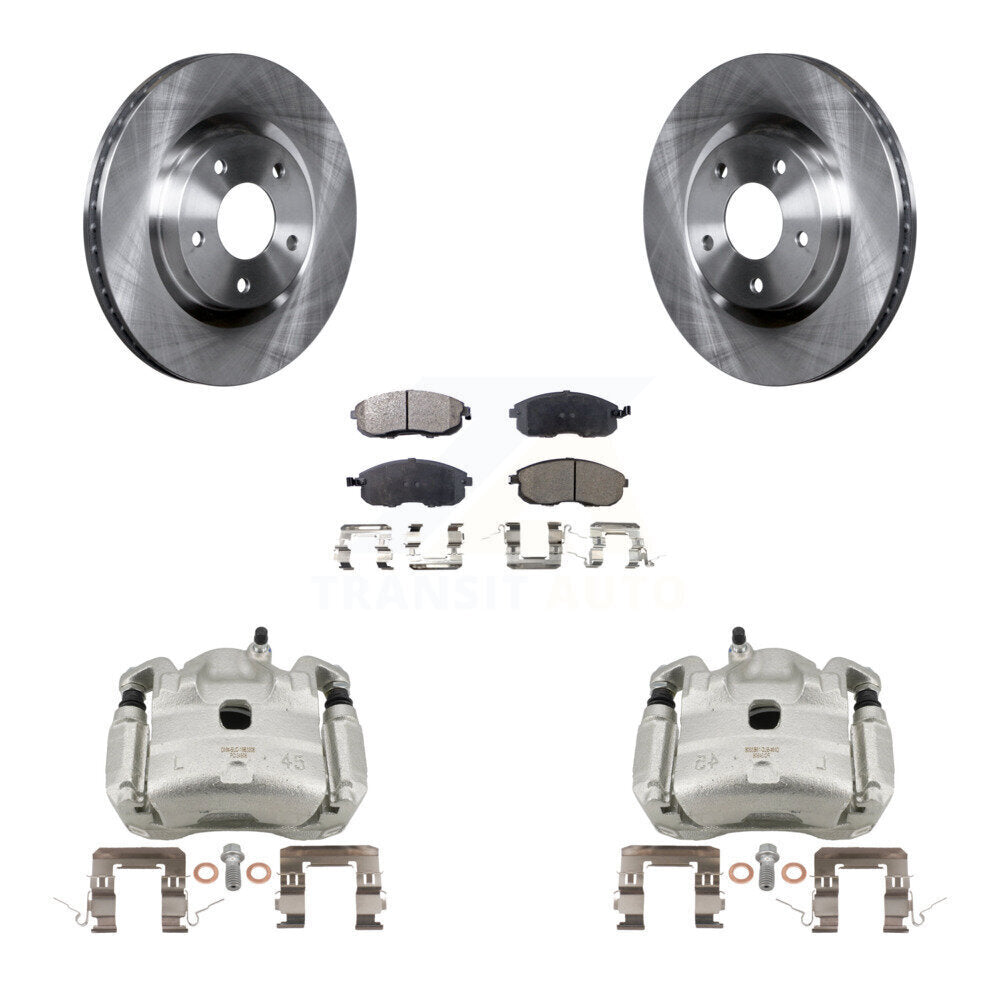 Transit Auto KC8-100218P Disc Brake Kit for 2007-2010 Nissan Sentra - Front product image