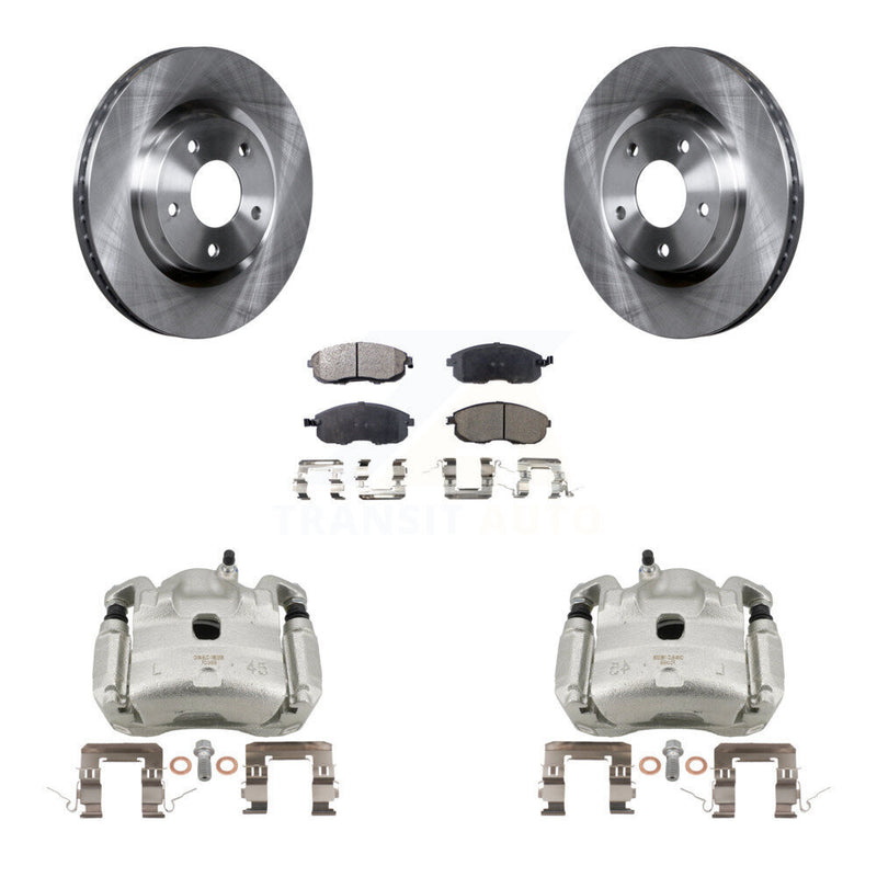Transit Auto KC8-100218P Disc Brake Kit for 2007-2010 Nissan Sentra - Front product image