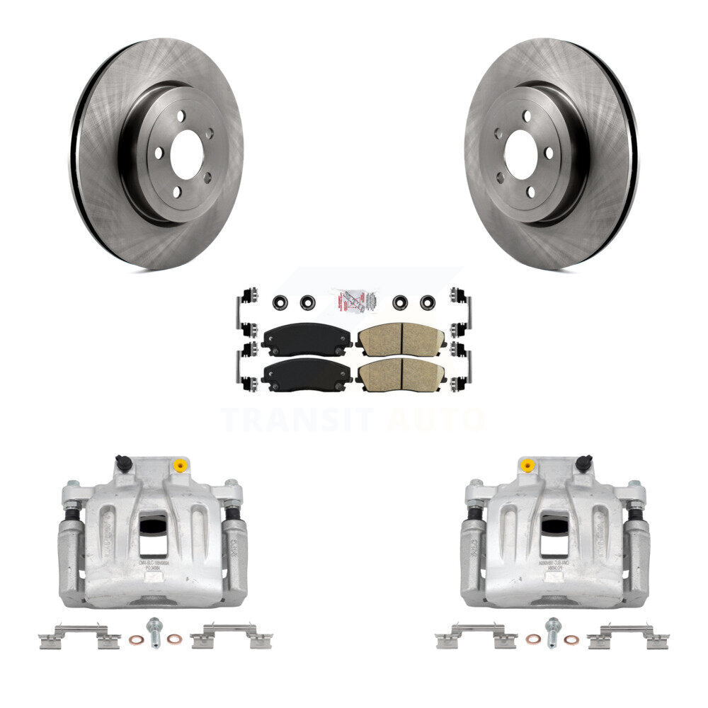 Transit Auto KC8-100219N Disc Brake Kit for 2015-2016 Dodge Charger - Front product image