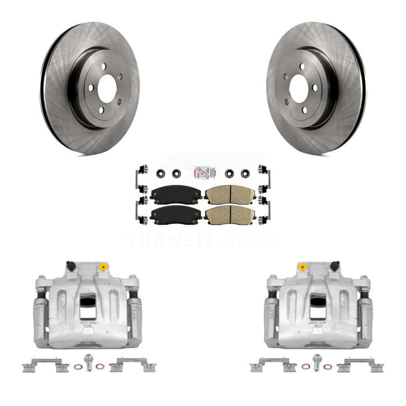 Transit Auto KC8-100219N Disc Brake Kit for 2015-2016 Dodge Charger - Front product image