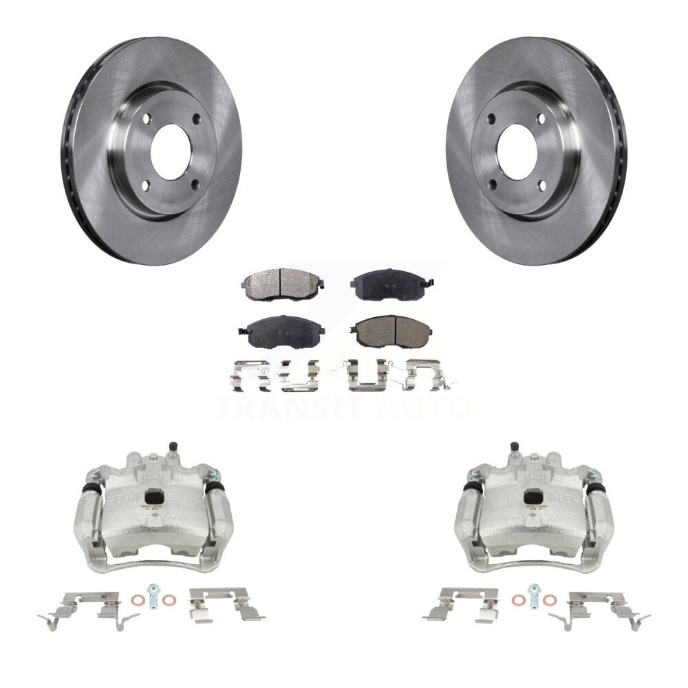 Transit Auto KC8-100219P Disc Brake Kit for 2007-2012 Nissan Sentra - Front product image