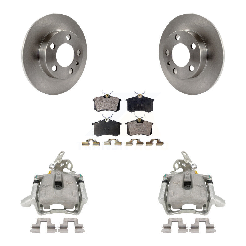 Transit Auto KC8-100220T Disc Brake Kit for 2005-2006 Volkswagen Jetta - Rear product image