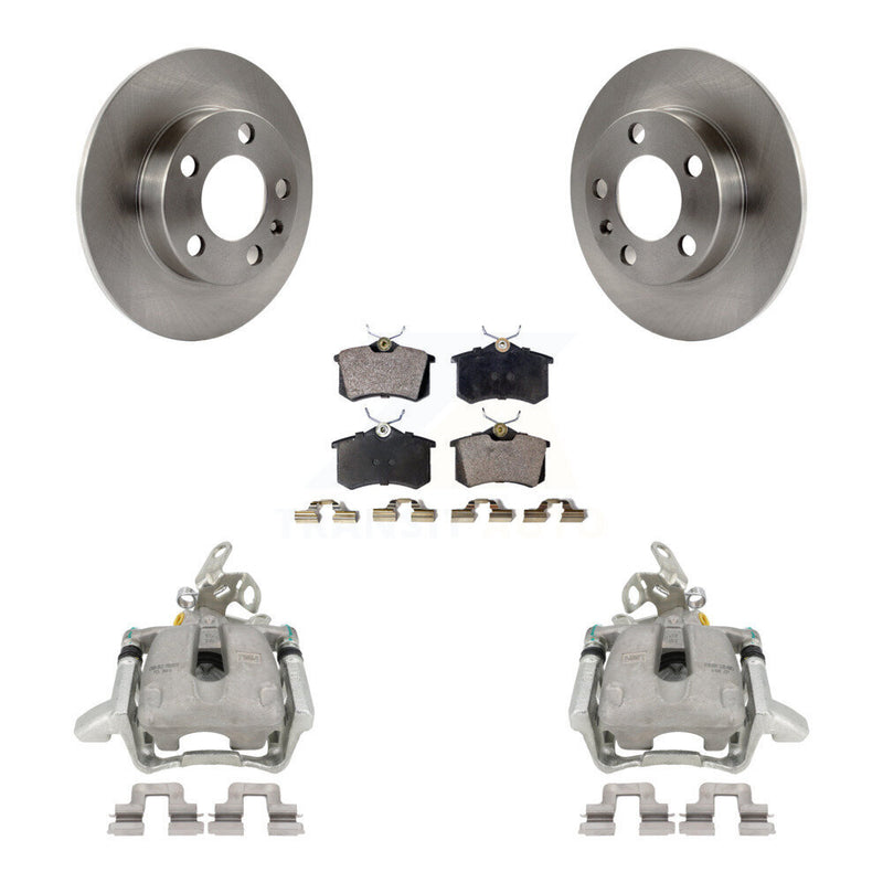 Transit Auto KC8-100220T Disc Brake Kit for 2005-2006 Volkswagen Jetta - Rear product image