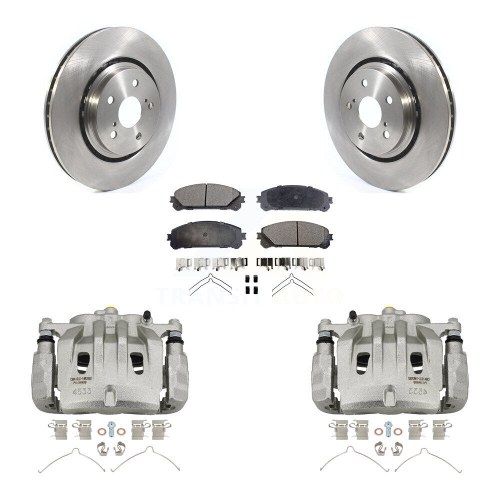 Transit Auto KC8-100223P Disc Brake Kit for 2022 Lexus NX250, Lexus NX350, Lexus NX350h - Front product image