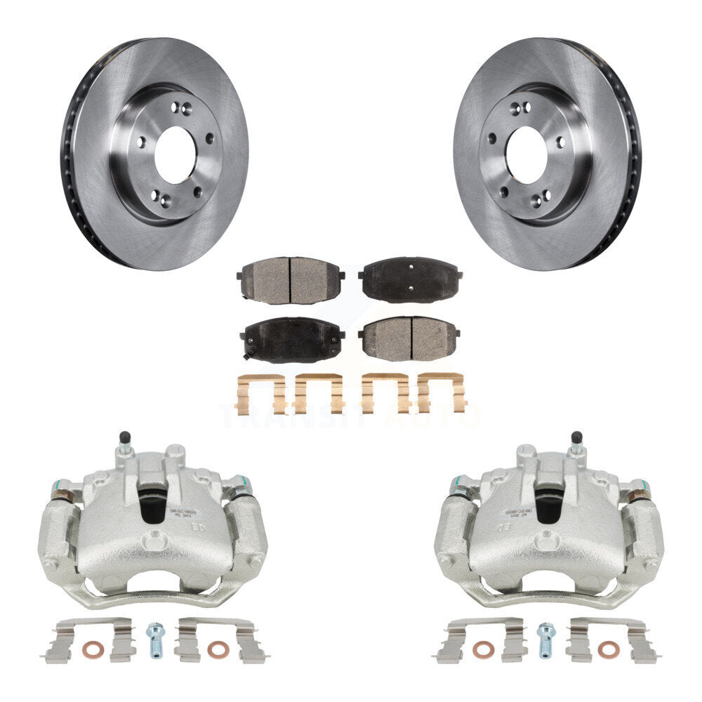 Transit Auto KC8-100224P Disc Brake Kit for 2010-2013 Kia Forte5, Kia Forte, Kia Forte Koup - Front product image