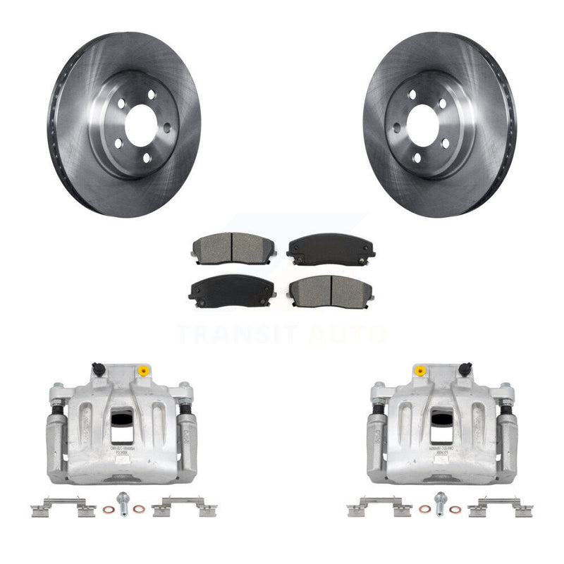 Transit Auto KC8-100224S Disc Brake Kit for 2012-2021 Chrysler 300, Dodge Charger, Dodge Challenger - Front product image