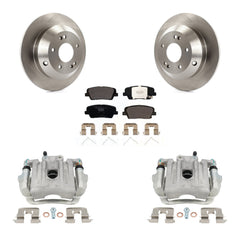 Transit Auto KC8-100224T Disc Brake Kit for 2016-2020 Hyundai Santa Fe Sport, Kia Sorento - Rear product image