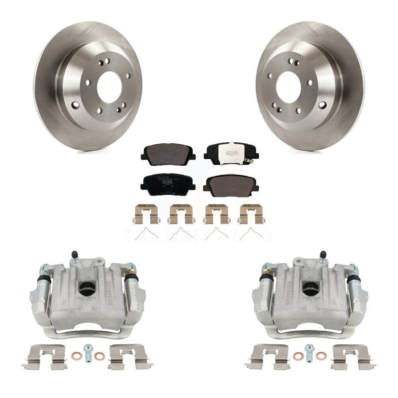 Transit Auto KC8-100224T Disc Brake Kit for 2016-2020 Hyundai Santa Fe Sport, Kia Sorento - Rear product image