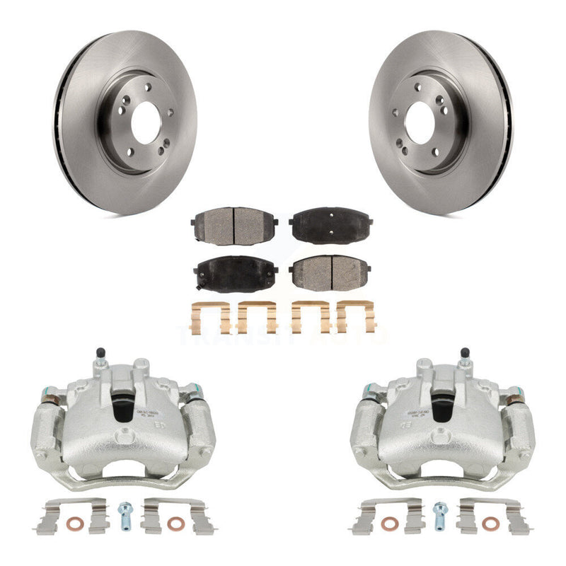 Transit Auto KC8-100225P Disc Brake Kit for 2012-2013 Kia Forte5 - Front product image