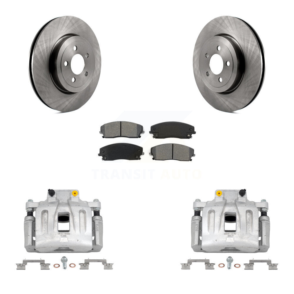 Transit Auto KC8-100225S Disc Brake Kit for 2015-2016 Dodge Charger - Front product image