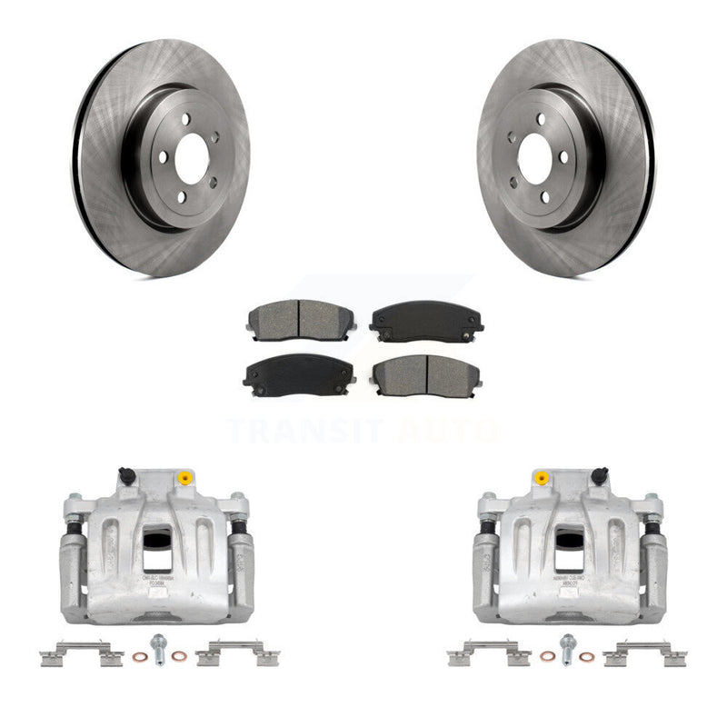 Transit Auto KC8-100225S Disc Brake Kit for 2015-2016 Dodge Charger - Front product image