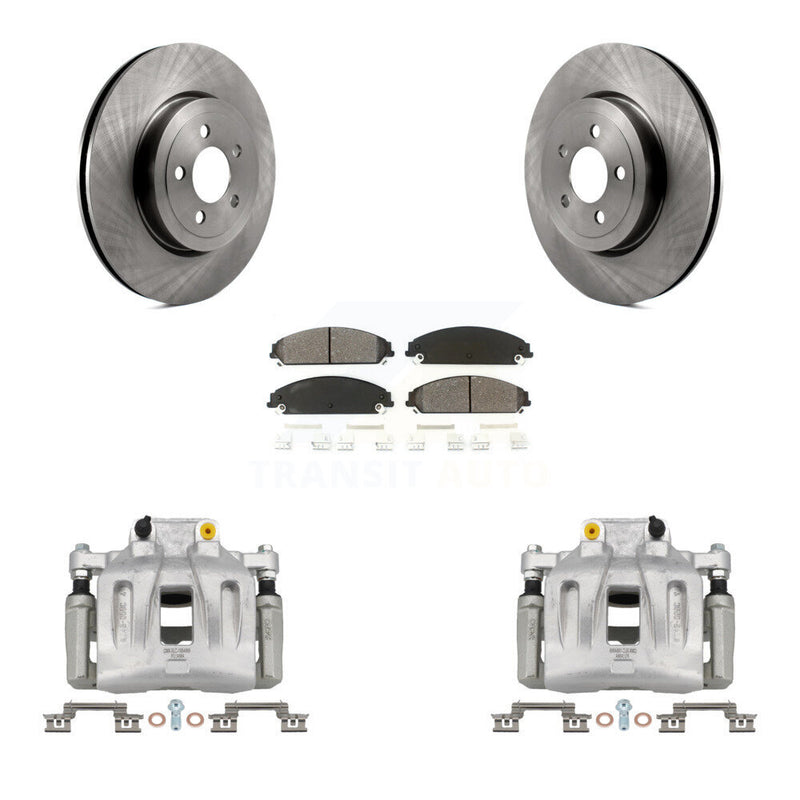 Transit Auto KC8-100226S Disc Brake Kit for 2005-2011 Dodge Charger, Chrysler 300, Dodge Magnum - Front product image