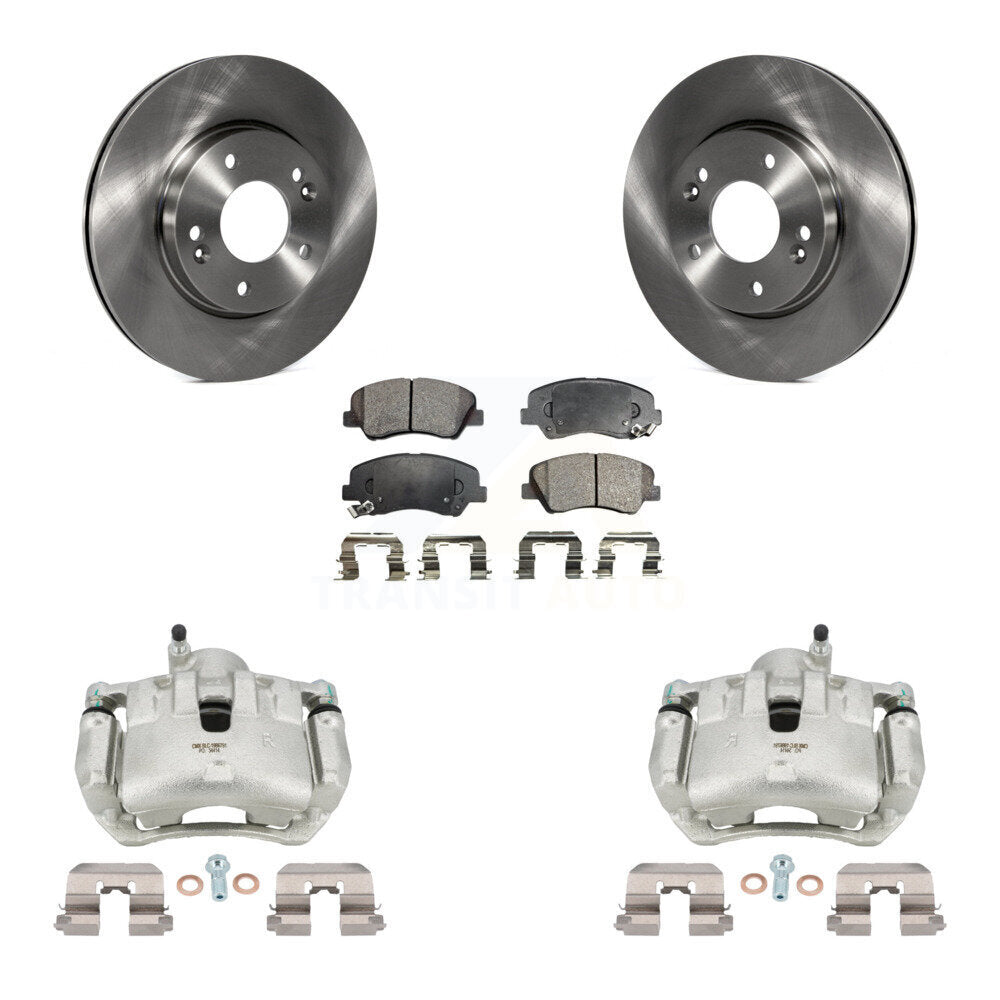 Transit Auto KC8-100227P Disc Brake Kit for 2012 Hyundai Veloster - Front product image