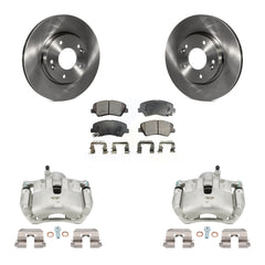 Transit Auto KC8-100227P Disc Brake Kit for 2012 Hyundai Veloster - Front product image