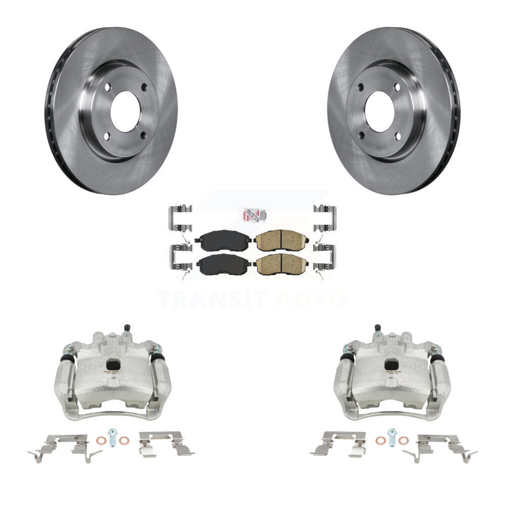 Transit Auto KC8-100228N Disc Brake Kit for 2007-2012 Nissan Sentra - Front product image