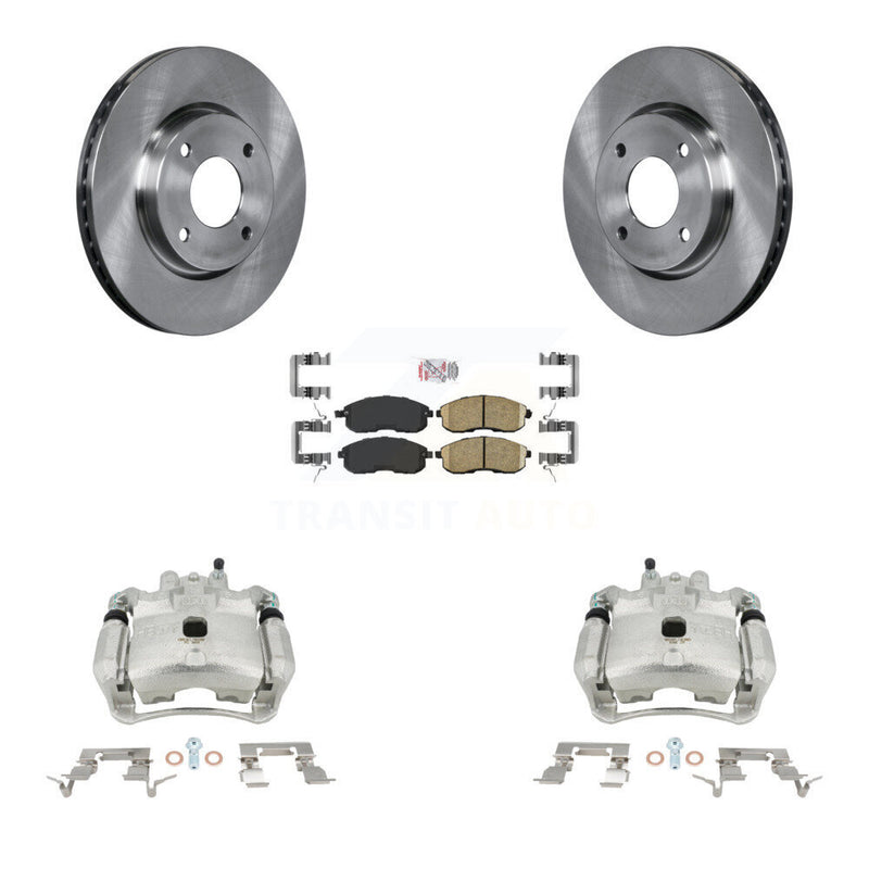 Transit Auto KC8-100228N Disc Brake Kit for 2007-2012 Nissan Sentra - Front product image