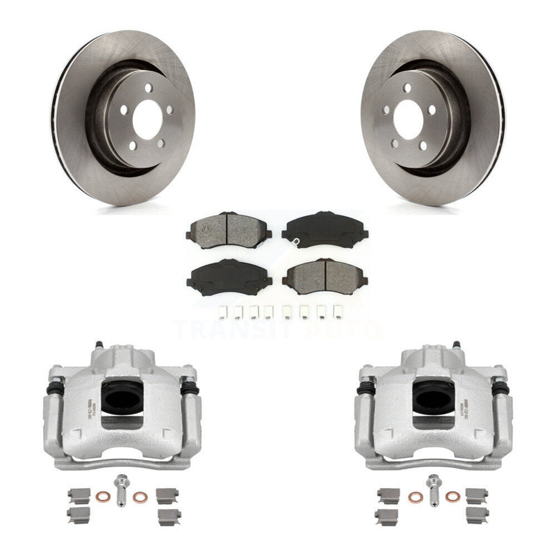 Transit Auto KC8-100228S Disc Brake Kit for 2008-2011 Dodge Nitro - Front product image