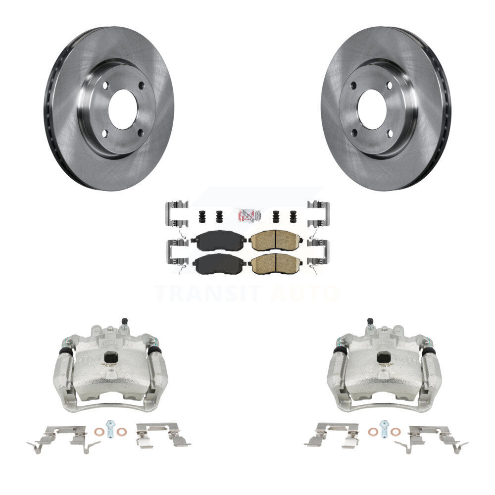 Transit Auto KC8-100229N Disc Brake Kit for 2007-2012 Nissan Sentra - Front product image
