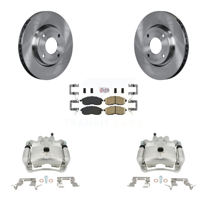 Transit Auto KC8-100229N Disc Brake Kit for 2007-2012 Nissan Sentra - Front product image