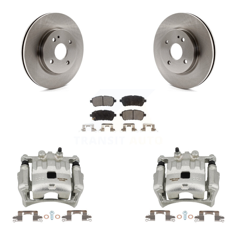 Transit Auto KC8-100229P Disc Brake Kit for 2011-2014 Mazda 2 - Front product image
