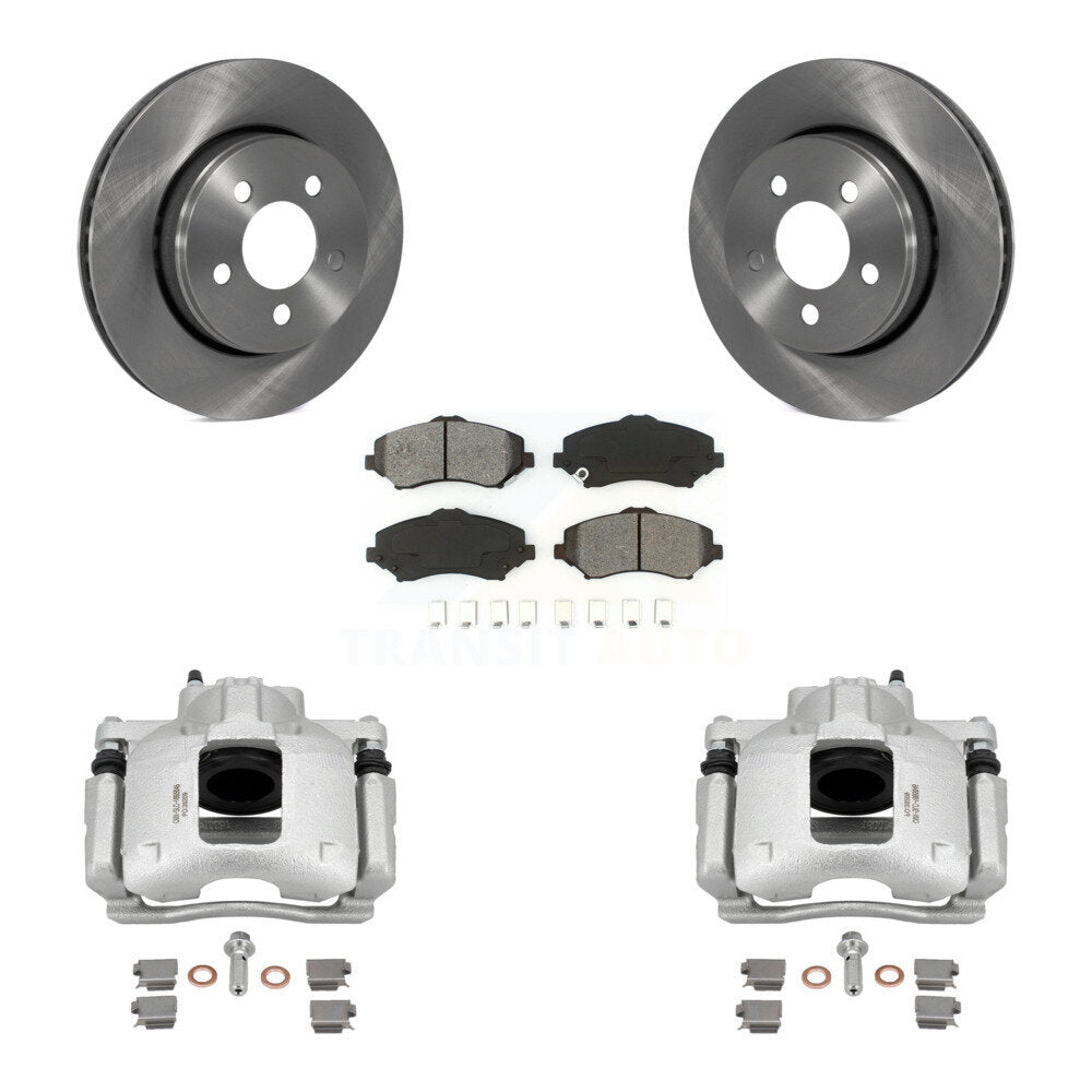 Transit Auto KC8-100229S Disc Brake Kit for 2007-2011 Dodge Nitro - Front product image