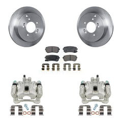 Transit Auto KC8-100229T Disc Brake Kit for 2010-2016 Kia Sportage, Hyundai Tucson - Rear product image