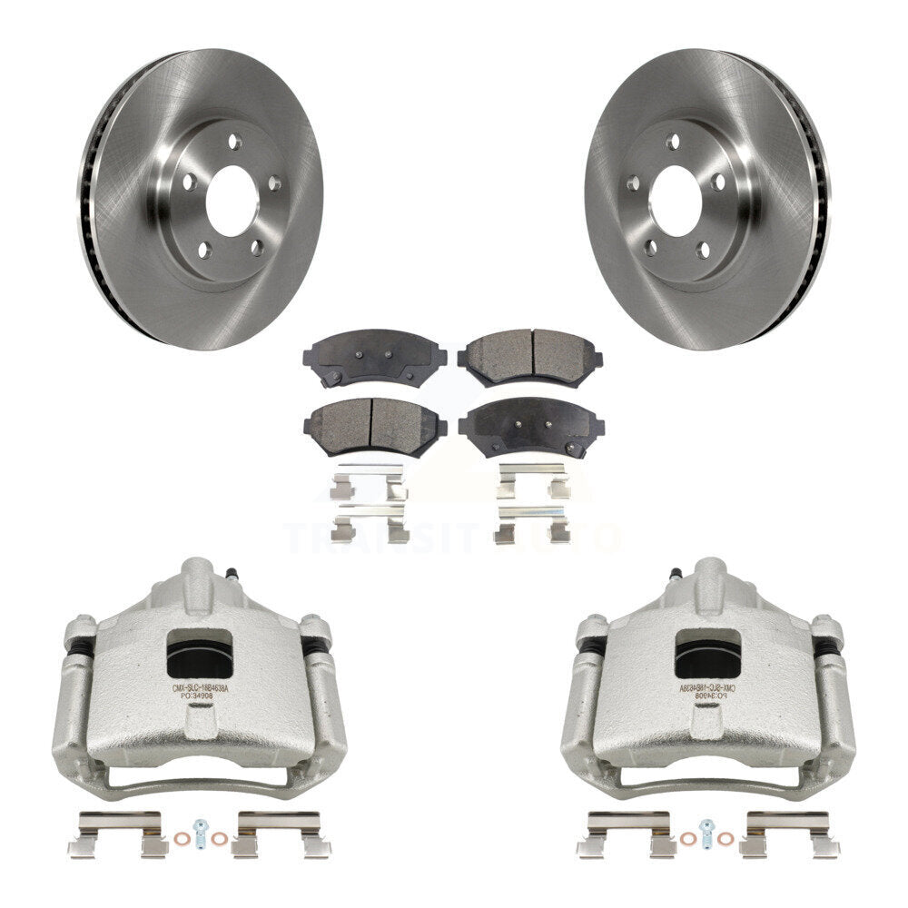Transit Auto KC8-100230P Disc Brake Kit for 1997-2004 Cadillac Seville, Oldsmobile Aurora, Buick LeSabre & more - Front product image