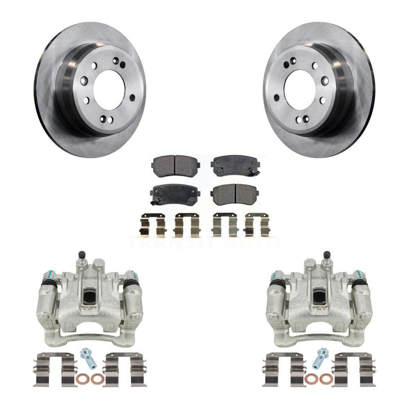 Transit Auto KC8-100230T Disc Brake Kit for 2010-2016 Kia Sportage, Hyundai Tucson - Rear product image