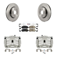 Transit Auto KC8-100231N Disc Brake Kit for 2010-2013 Suzuki Kizashi - Front product image