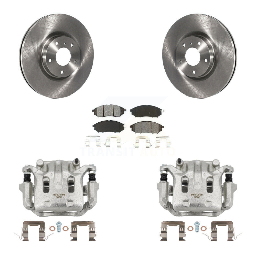 Transit Auto KC8-100231S Disc Brake Kit for 2006-2020 INFINITI Q40, INFINITI Q70L, INFINITI QX70 & more - Front product image