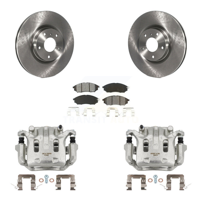 Transit Auto KC8-100231S Disc Brake Kit for 2006-2020 INFINITI Q40, INFINITI Q70L, INFINITI QX70 & more - Front product image