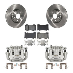 Transit Auto KC8-100233S Disc Brake Kit for 2009-2013 INFINITI G37 - Front product image