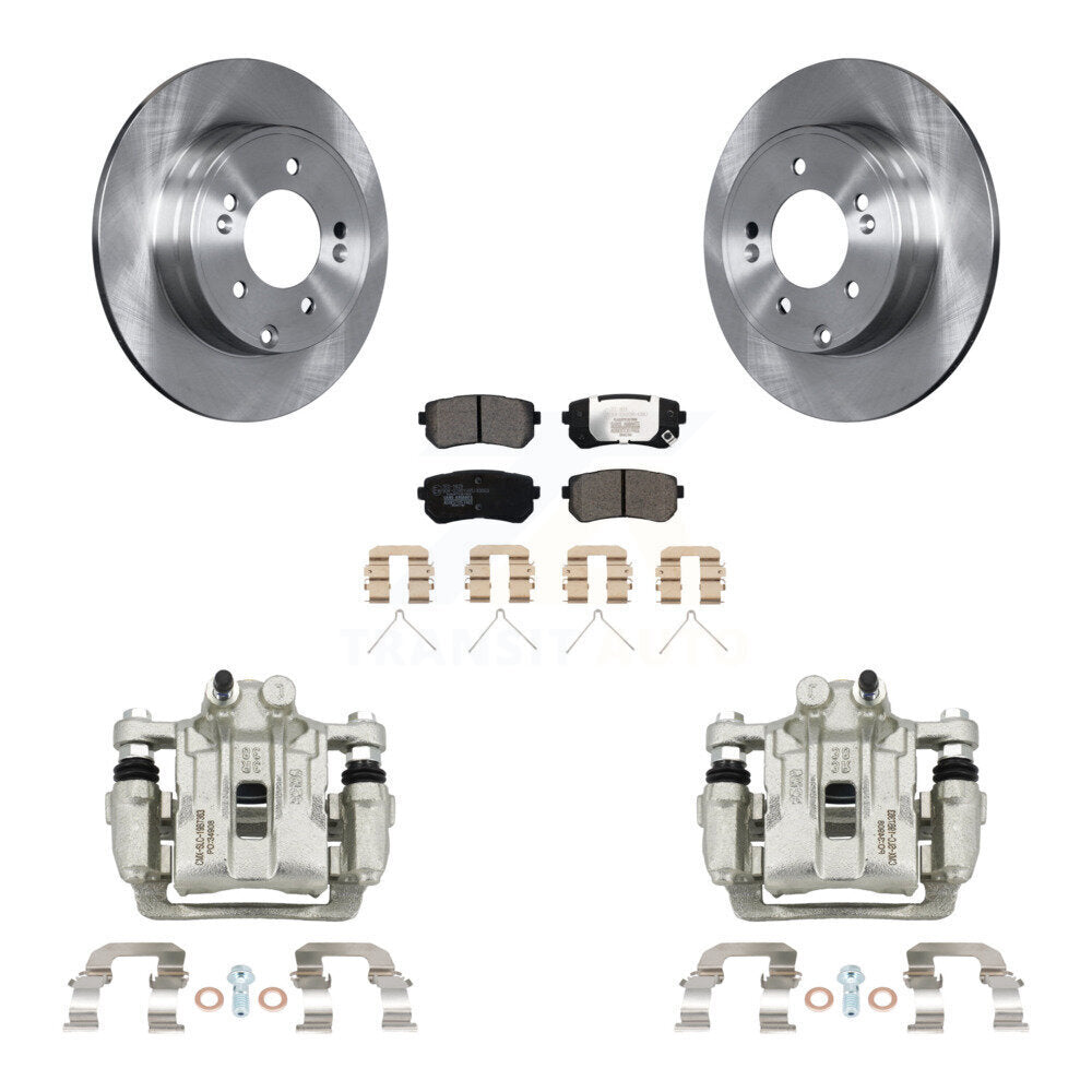 Transit Auto KC8-100234T Disc Brake Kit for 2016-2019 Hyundai Sonata, Kia Optima - Rear product image