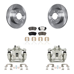 Transit Auto KC8-100234T Disc Brake Kit for 2016-2019 Hyundai Sonata, Kia Optima - Rear product image