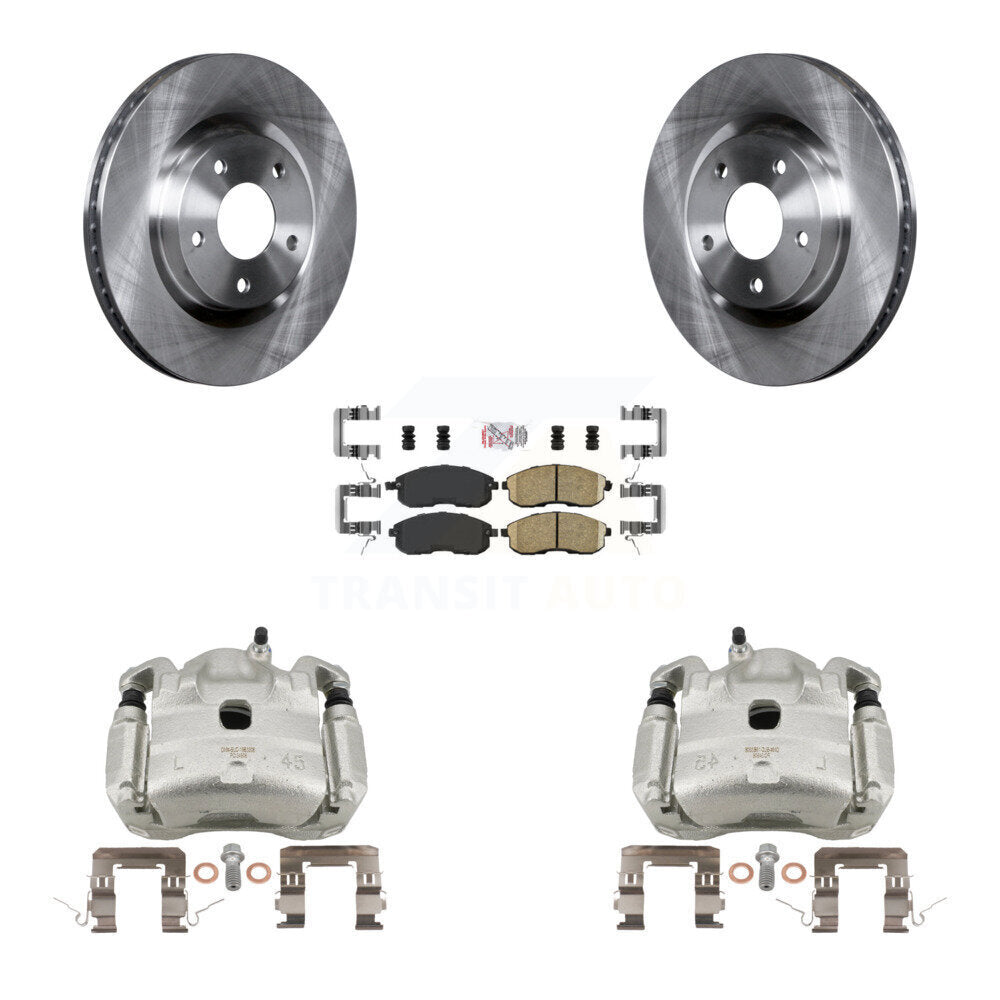 Transit Auto KC8-100235N Disc Brake Kit for 2007-2010 Nissan Sentra - Front product image