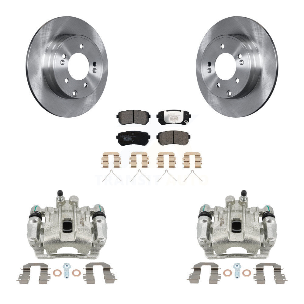 Transit Auto KC8-100235T Disc Brake Kit for 2016-2020 Hyundai Sonata, Kia Optima - Rear product image