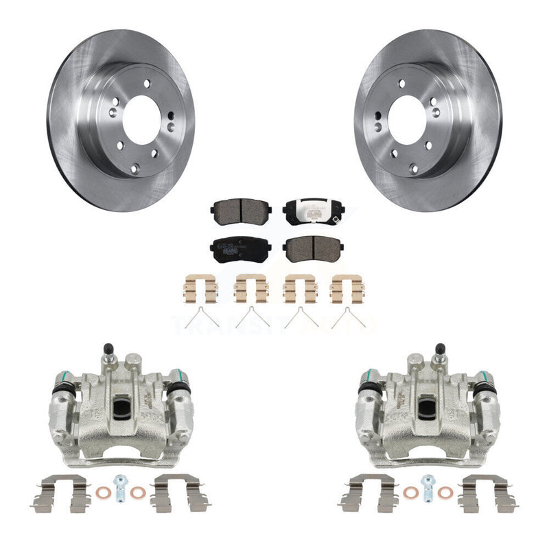 Transit Auto KC8-100235T Disc Brake Kit for 2016-2020 Hyundai Sonata, Kia Optima - Rear product image