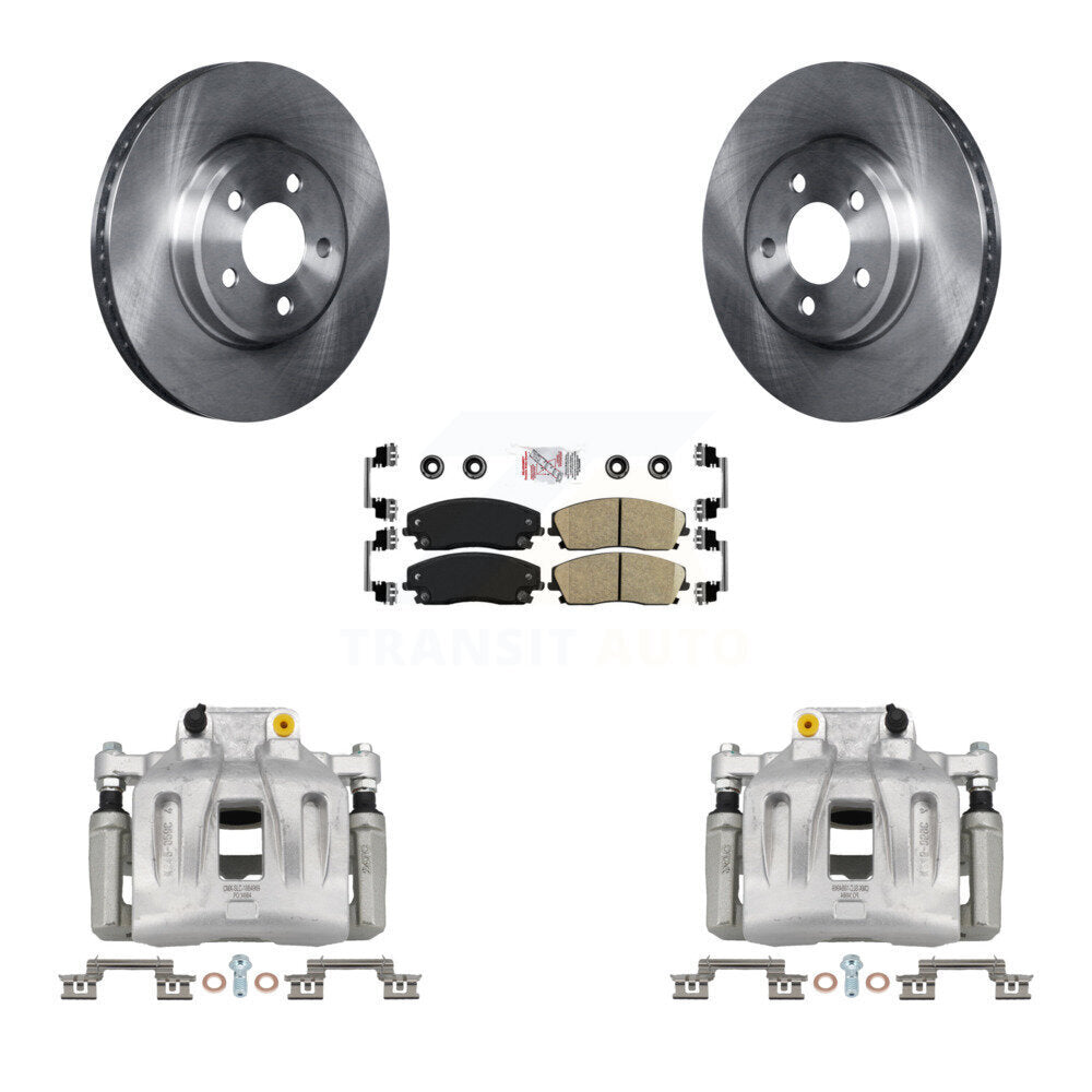 Transit Auto KC8-100236N Disc Brake Kit for 2005-2011 Chrysler 300, Dodge Challenger, Dodge Charger & more - Front product image