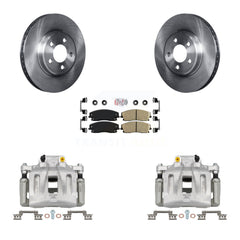 Transit Auto KC8-100236N Disc Brake Kit for 2005-2011 Chrysler 300, Dodge Challenger, Dodge Charger & more - Front product image