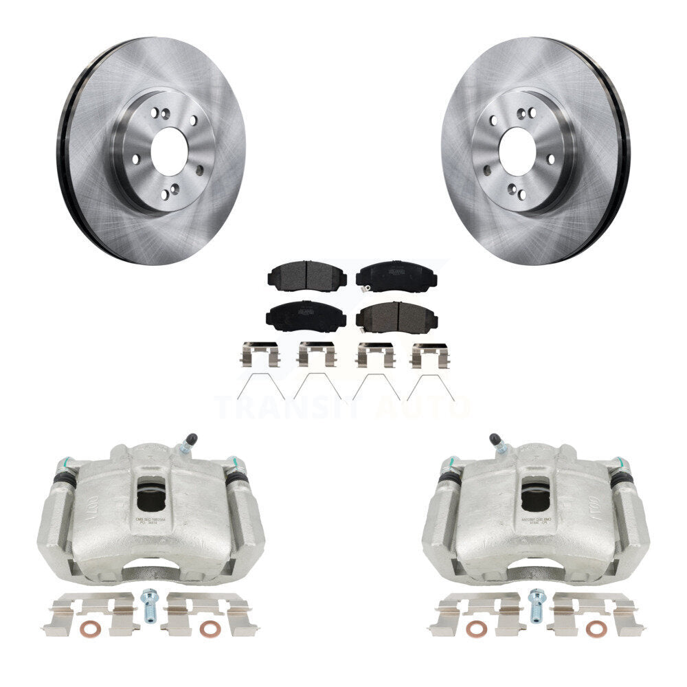 Transit Auto KC8-100236P Disc Brake Kit for 2010-2014 Honda Accord, Acura TSX - Front product image