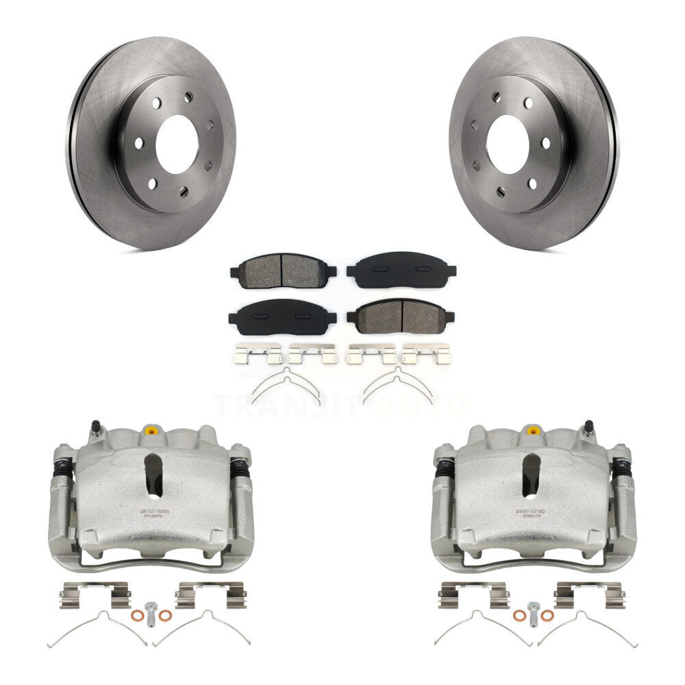 Transit Auto KC8-100236S Disc Brake Kit for 2004-2008 Lincoln Mark LT, Ford F-150 - Front product image