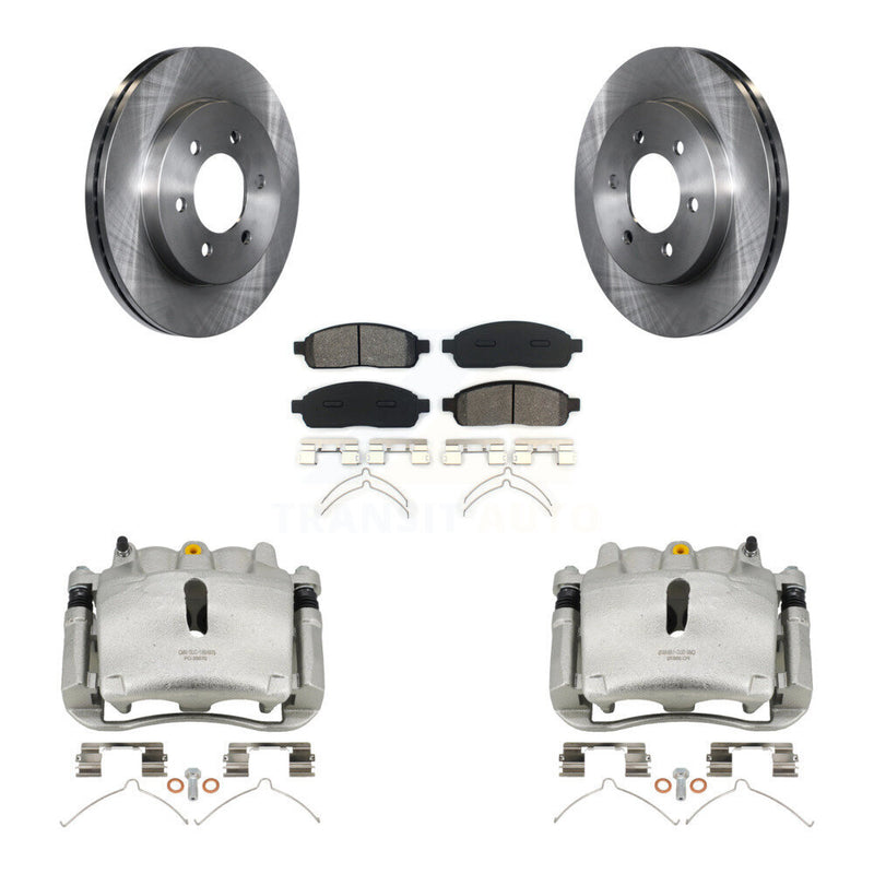 Transit Auto KC8-100237S Disc Brake Kit for 2004-2008 Lincoln Mark LT, Ford F-150 - Front product image