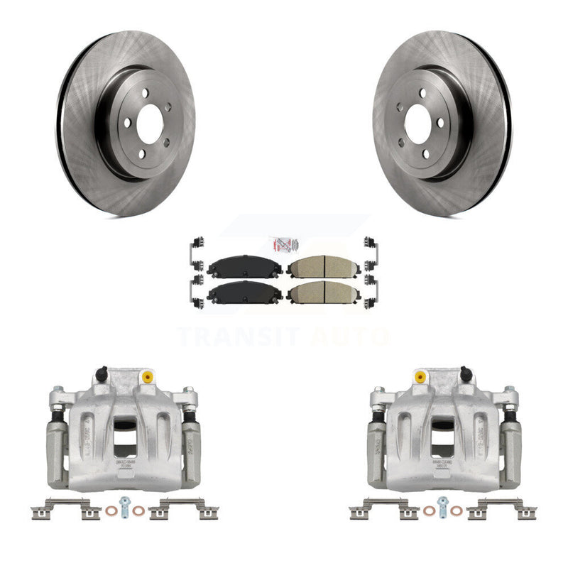 Transit Auto KC8-100238N Disc Brake Kit for 2005-2011 Dodge Charger, Chrysler 300, Dodge Magnum - Front product image