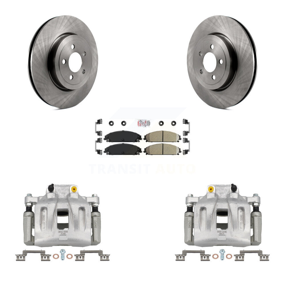 Transit Auto KC8-100239N Disc Brake Kit for 2005-2011 Dodge Charger, Chrysler 300, Dodge Magnum - Front product image